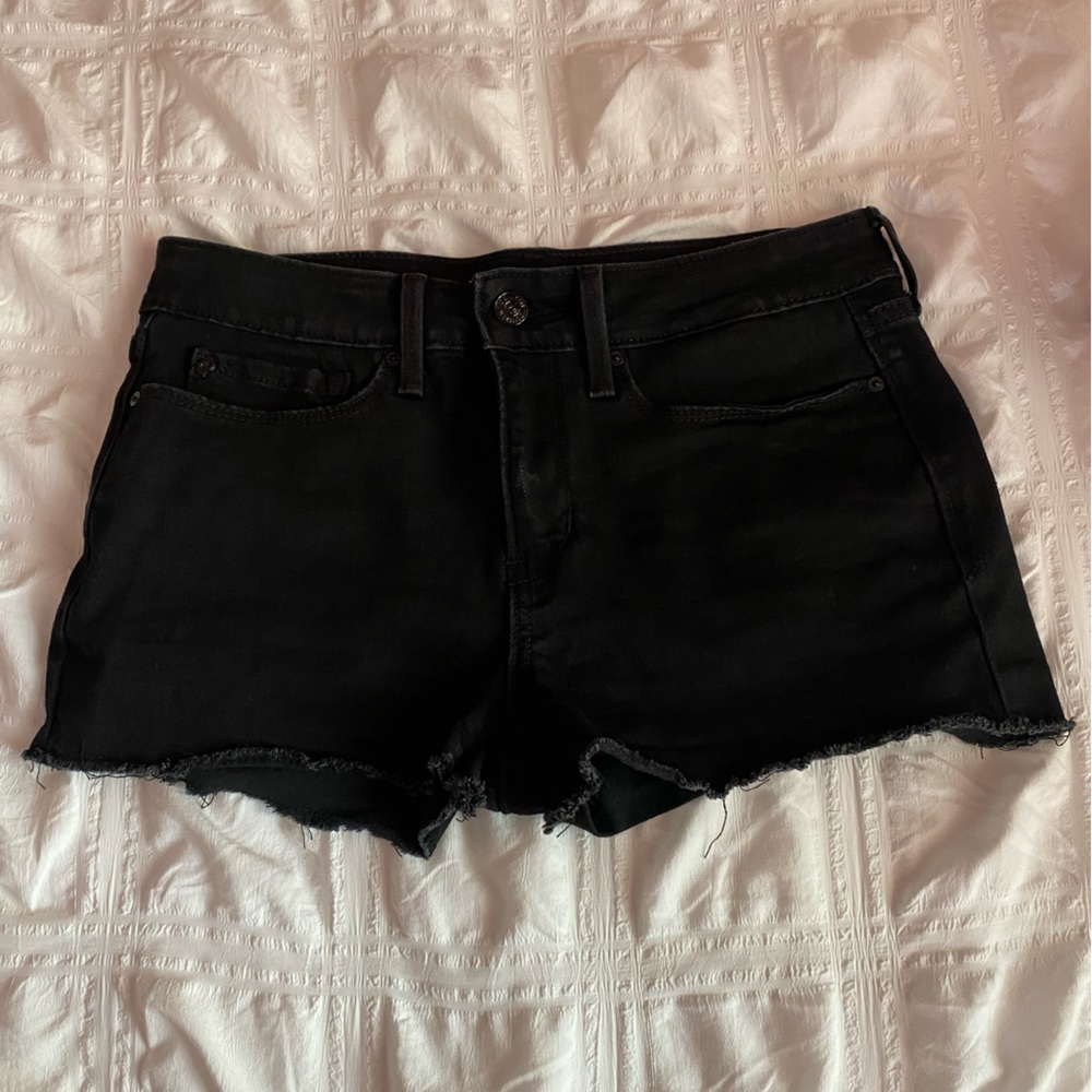 Denizen By Levis Black Jean Shorts